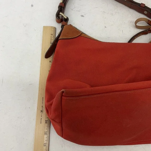 Dooney & Bourke Red Canvas Top Handle Bag for Women Purse Handbag - Picture 2 of 7